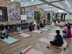 2024.3.27(수) 명상요가를 진행했습니다.