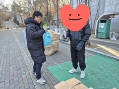 2025.1.15(수) 아파트캠페인을 진행했습니다. 